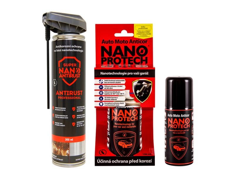Spray anticoroziv NANOPROTECH AUTO MOTO ANTICOR 150 ml