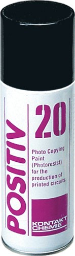 Positive 20 aerosol fotoresistent 200ml 20/200