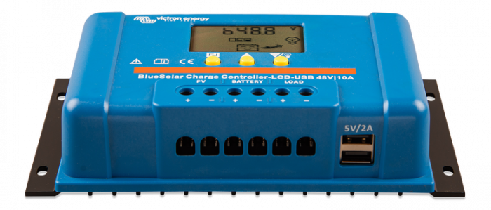 incarcator solar lcd&usb 48v-30a victron energy bluesolar pwm-lcd&usb 48v-30a - 1 | YEO