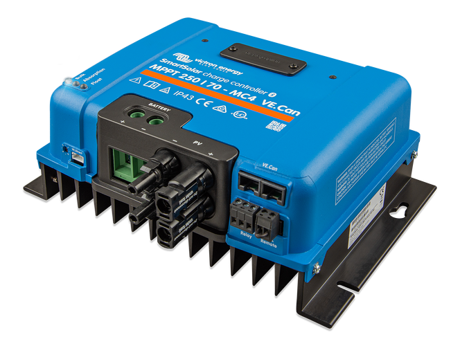 incarcator solar 12v 24v 48v 85a victron energy smartsolar mppt 250/85-mc4 ve.can - imagine 3