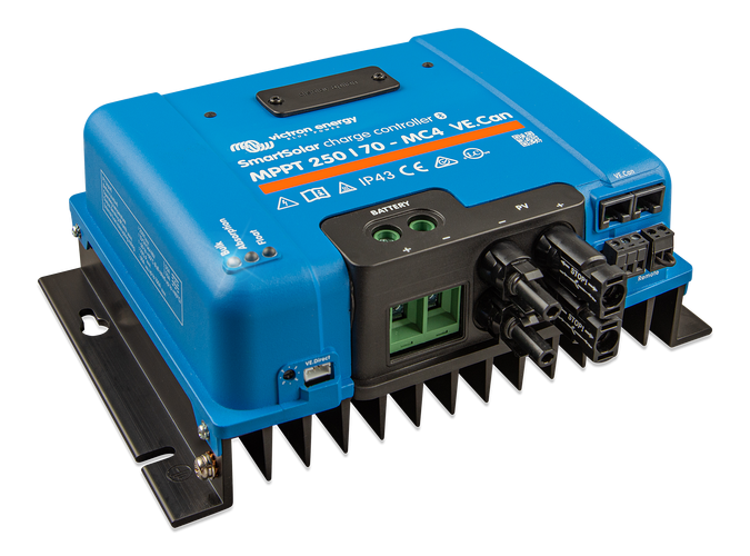 incarcator solar 12v 24v 48v 85a victron energy smartsolar mppt 250/85-mc4 ve.can - imagine 4