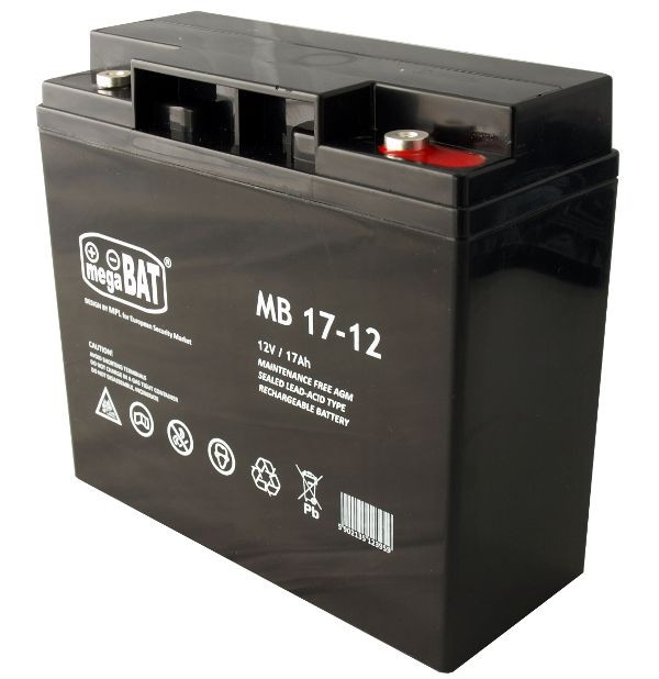 Acumulator VRLA MB 17-12 (181/77/167mm) - MEGABAT