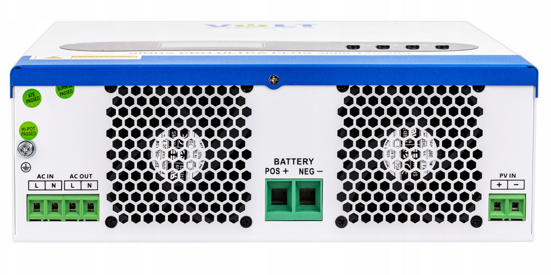Invertor Off-Grid , Sinus Pro Ultra Plus 3000 12/230V (1500/3000W) + 100A MPPT (30-500V), Sinus Pur, Volt Polska - imagine 5