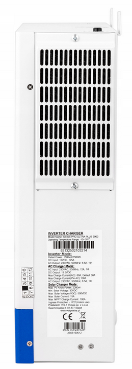 Invertor Off-Grid , Sinus Pro Ultra Plus 3000 12/230V (1500/3000W) + 100A MPPT (30-500V), Sinus Pur, Volt Polska - imagine 7