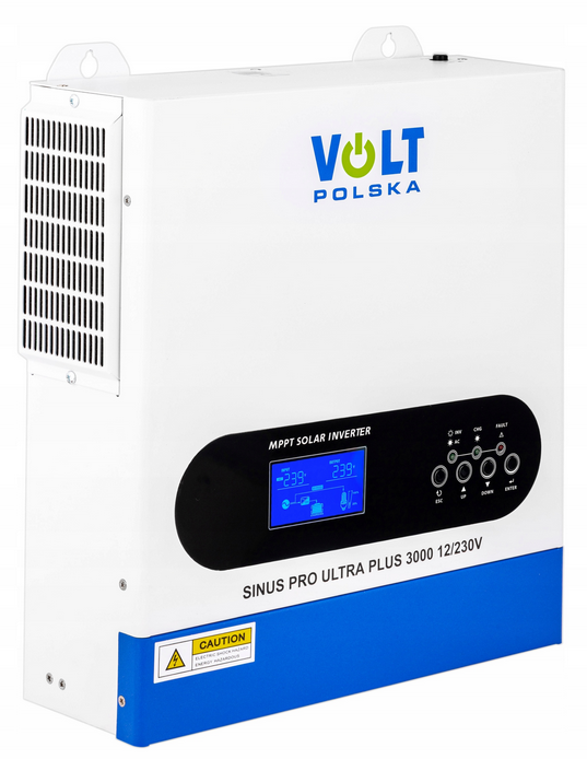 Invertor Off-Grid , Sinus Pro Ultra Plus 3000 12/230V (1500/3000W) + 100A MPPT (30-500V), Sinus Pur, Volt Polska - imagine 8