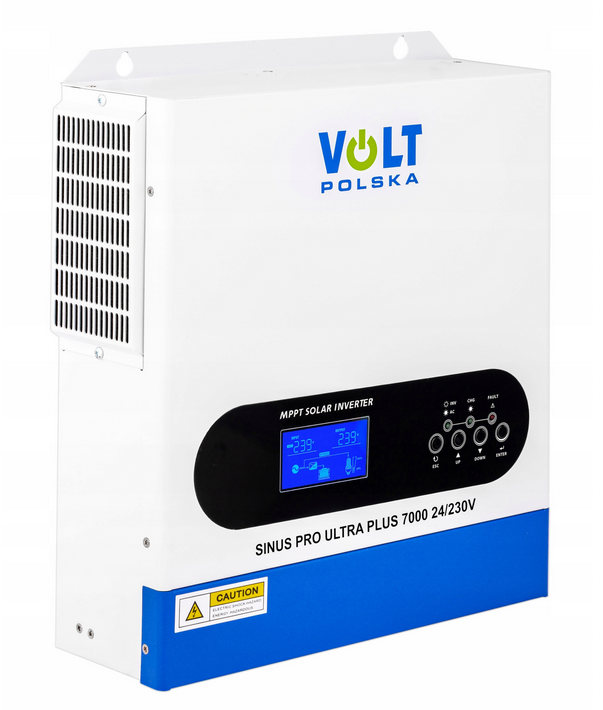 Invertor Off-Grid, Solar Sinus Pro Ultra Plus 7000 24/230v (3500/7000w) wi-fi + 100a mppt (60-500v), Volt Polska - imagine 2
