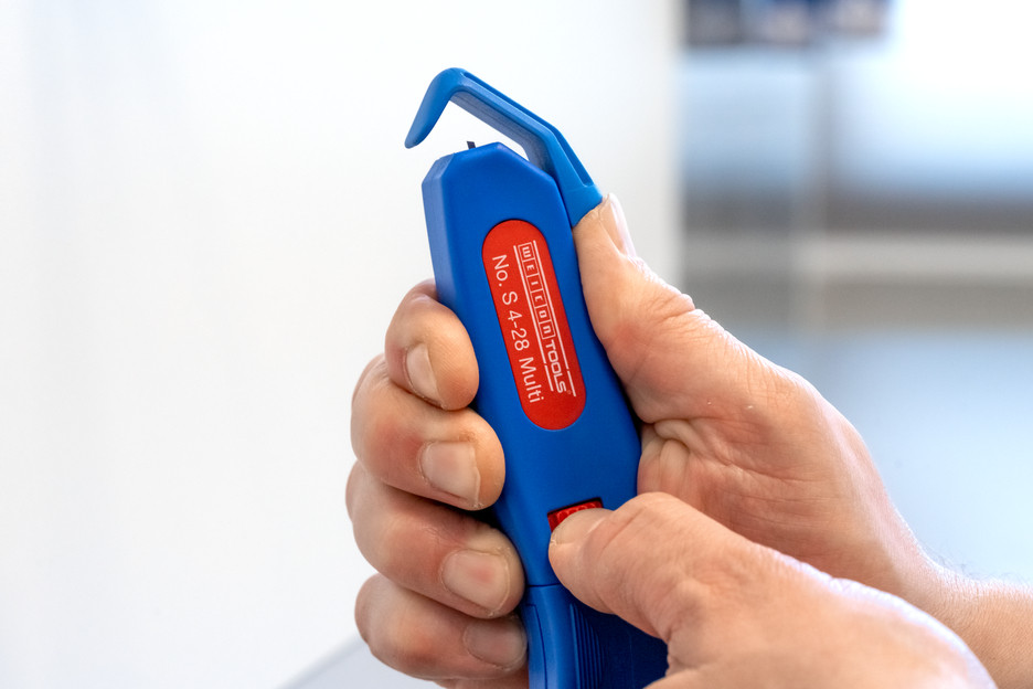 cutit dezizolat cablu nr. s 4-28 multi | cu functie integrata de dezizolare, interval de lucru 4 - 28 mm o - imagine 6