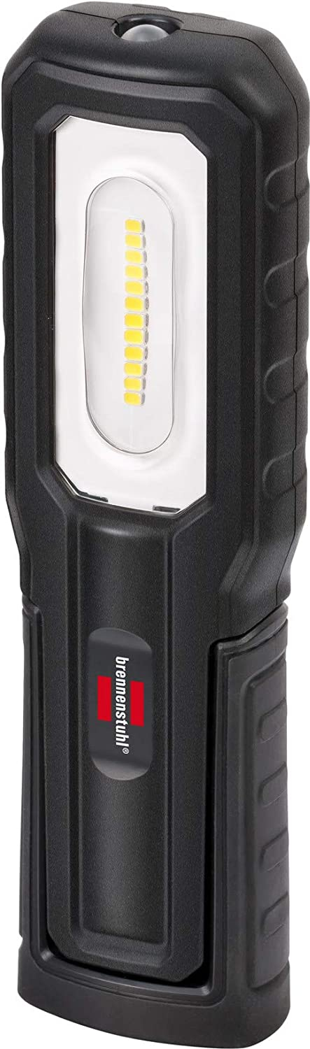 lanterna de lucru led brennenstuhl hl 700 a multifunctionala, 700 lumeni, reincarcabila, sistem de agatare, magneti puternici, f