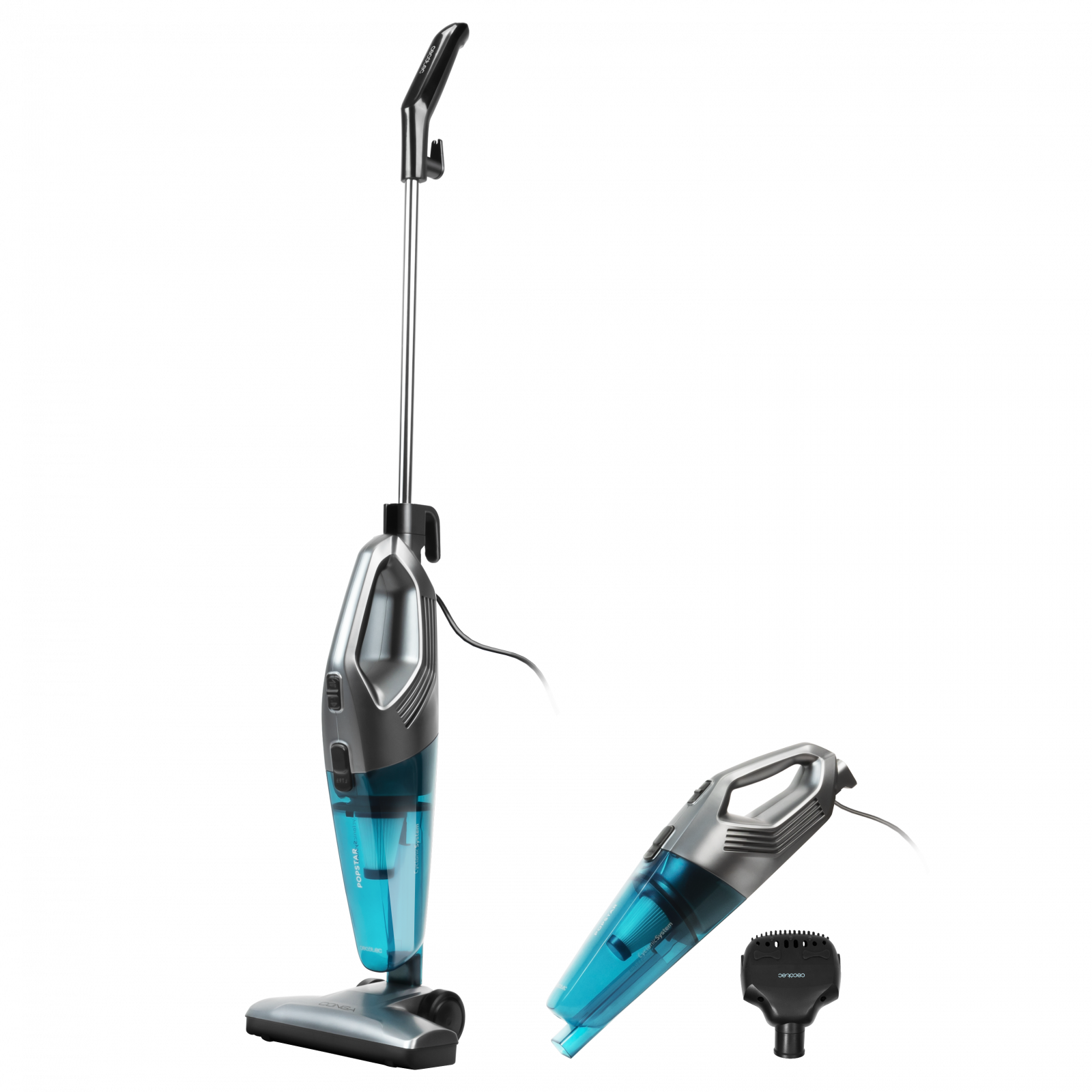 aspirator vertical 2in1 cecotec conga popstar 1500 animal duostick easy, 600 w - imagine 2