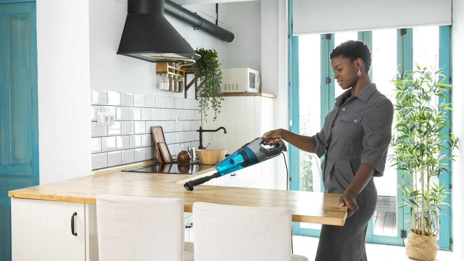 aspirator vertical 2in1 cecotec conga popstar 1500 animal duostick easy, 600 w - imagine 4