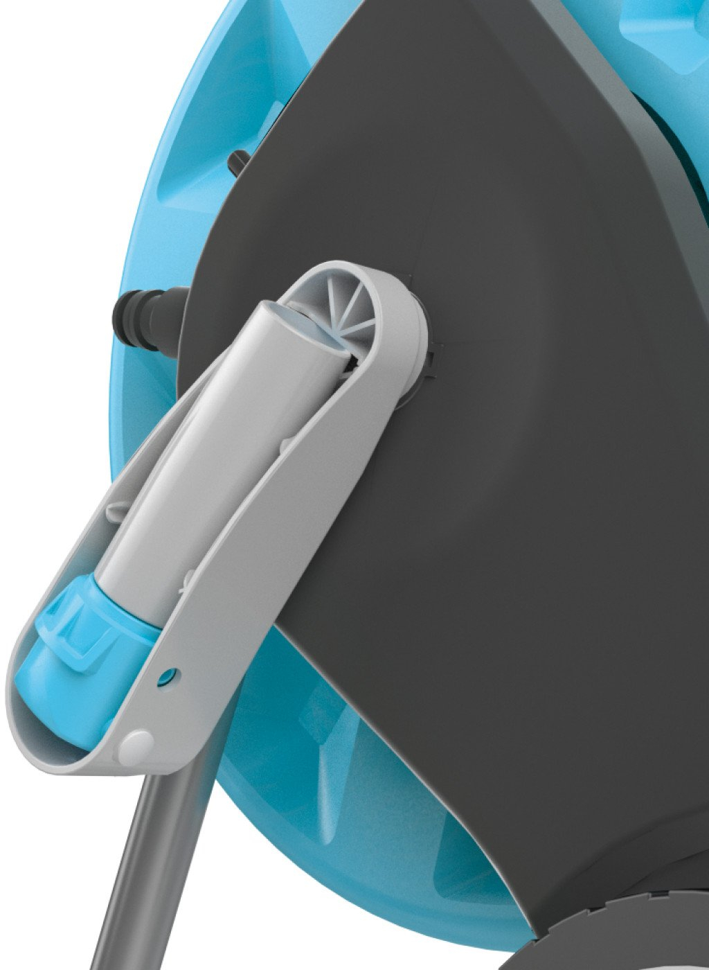 carucior cu tambur pentru furtun de gradina cellfast compact, 1 2 , 45m - imagine 5