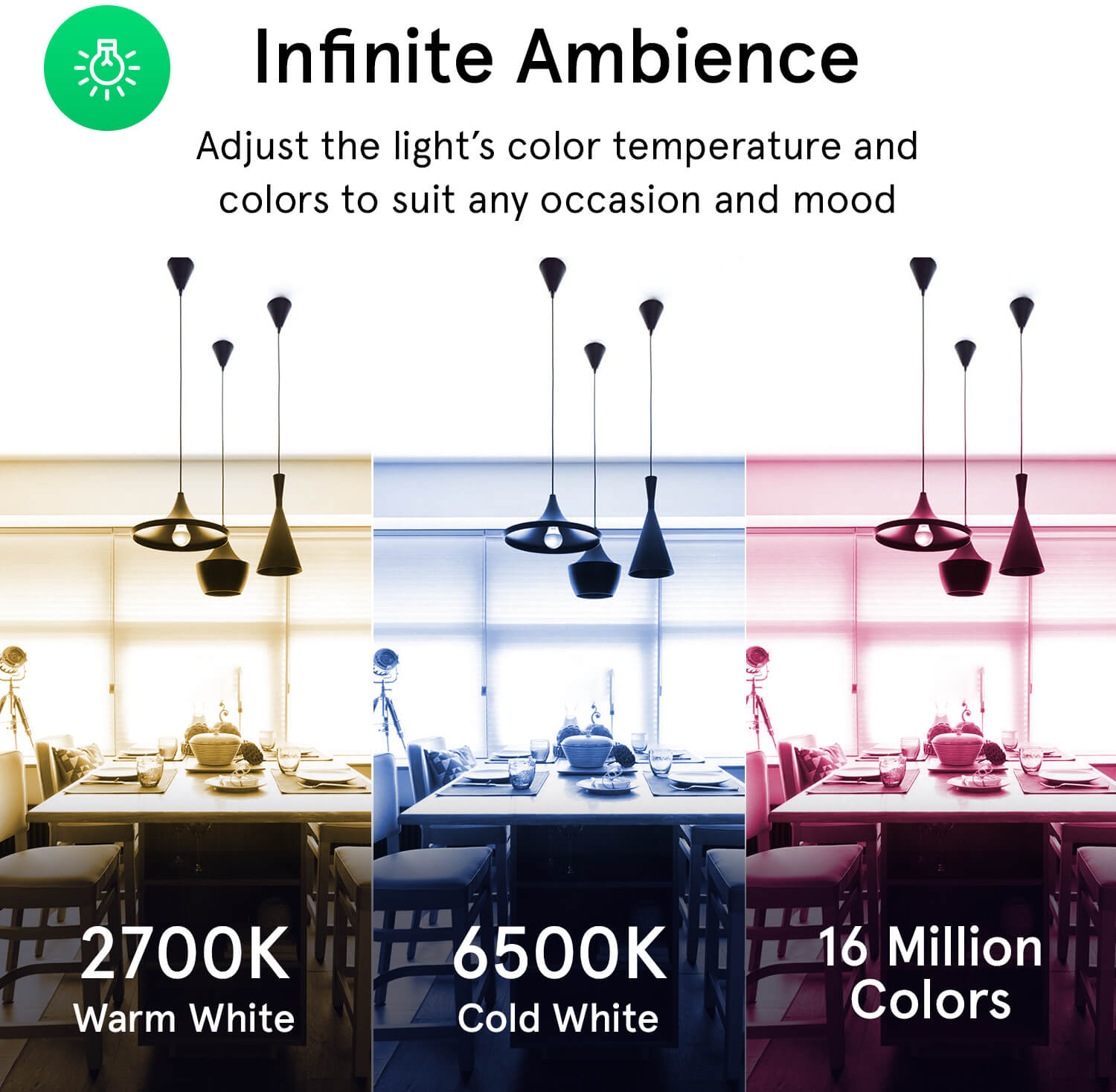 bec led rgb smart nous p8, gu10, control din aplicatie - imagine 4