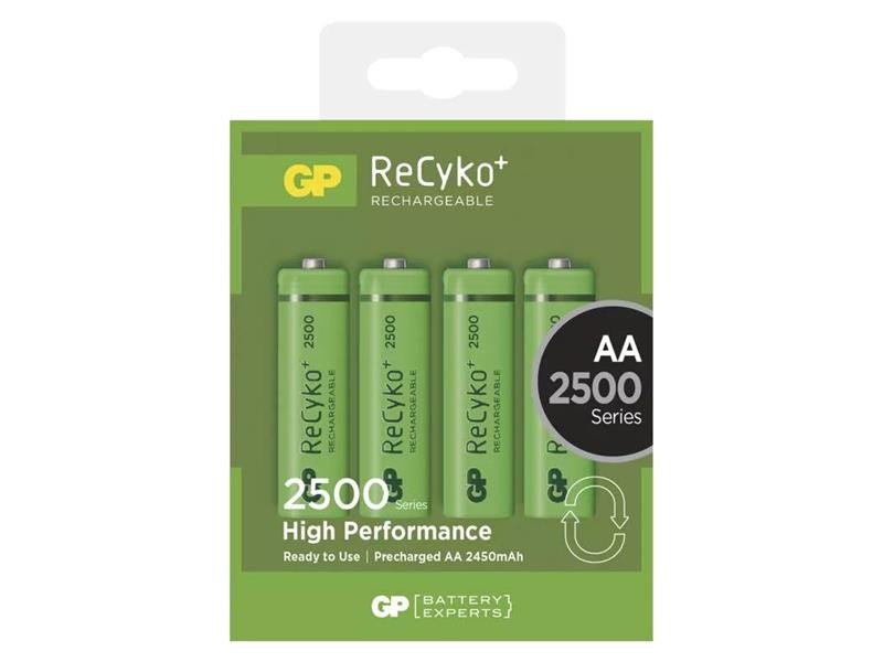 Baterie AA (R6) reîncărcabilă 1,2V / 2500mAh GP Recyko + 4buc
