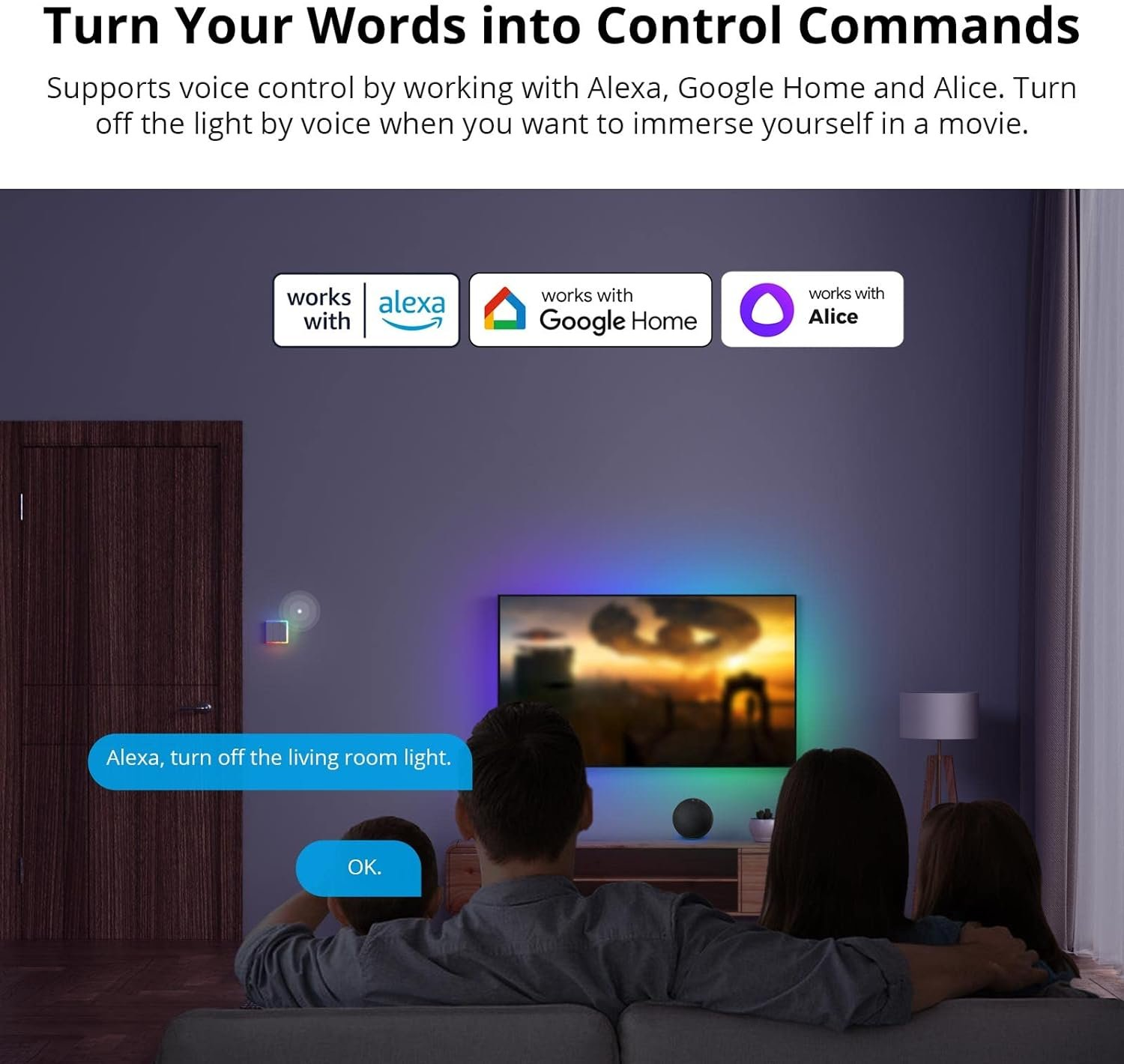 intrerupator smart sonoff t5-3c-86 wif cu full touch (3 canale), lumina led 15a 3600w - imagine 5
