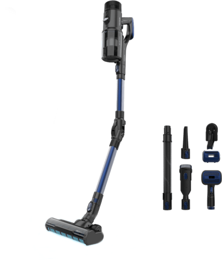 aspirator vertical 4 in 1 cecotec conga rockstar 6500 century ergowet animal, 630w, 37v li-ion, 30 kpa, mop, autonomie 100min, a - imagine 3