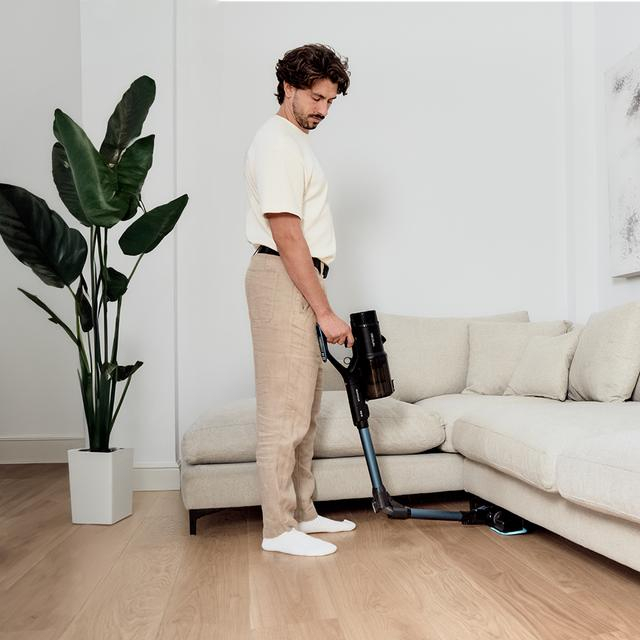 aspirator vertical 4 in 1 cecotec conga rockstar 6500 century ergowet animal, 630w, 37v li-ion, 30 kpa, mop, autonomie 100min, a - imagine 7