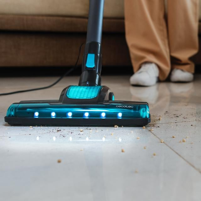 aspirator vertical cecotec conga 700 powerhead, perie motorizata, putere 615w, 18000 pa, rezervor 500ml - imagine 5