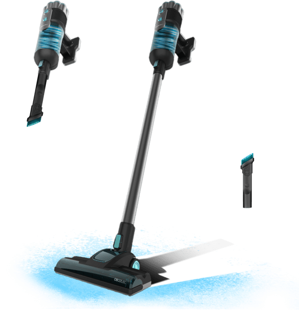 aspirator vertical cecotec conga 700 powerhead, perie motorizata, putere 615w, 18000 pa, rezervor 500ml - imagine 8