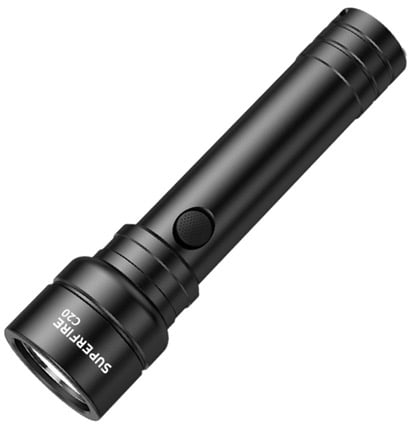 lanterna led superfire c16, 2700lm, 500m, incarcare usb-c, 40w, 4000mah