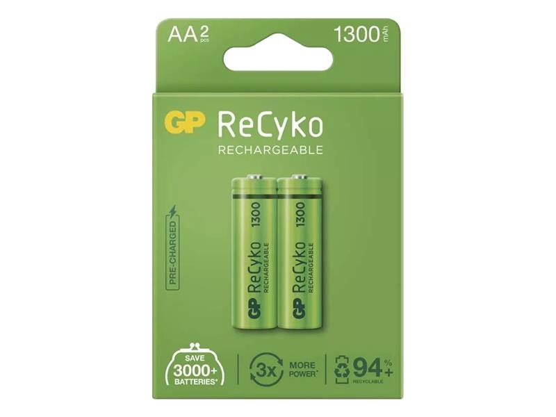 Baterie aa (r6) reîncărcabilă 1,2v / 1300mah gp recyko 2buc