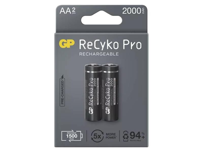 Baterie AA (R6) reîncărcabilă 1,2V / 2000mAh GP Recyko Pro 2ks