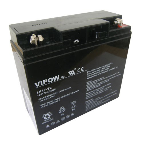 Baterie sigilată cu plumb acid 12V 17Ah VIPOW