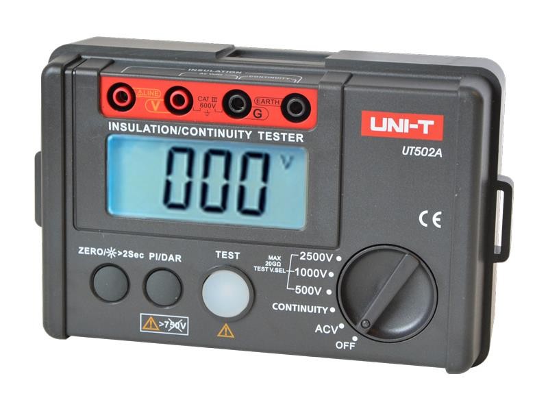 Tester de rezistență la izolație UNI-T UT502A