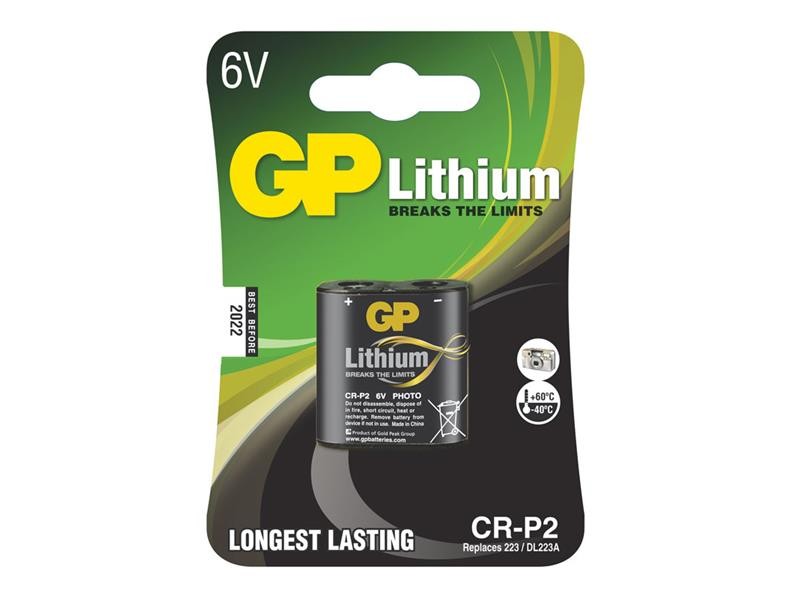 Baterie CR-P2 GP litiu (foto)