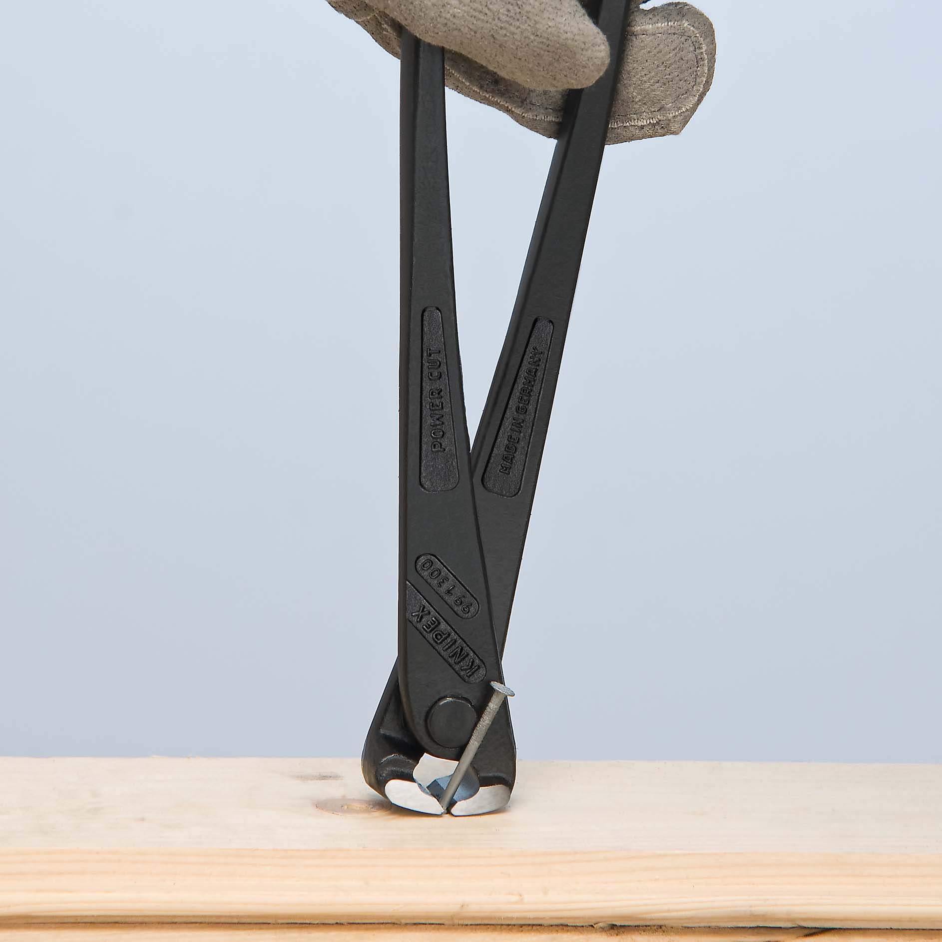 KNIPEX Clește de Forță 300mm pentru Fierari-Betoniști, Tăiere Rapidă și Efort Redus ,Tăișuri călite suplimentar 61 HRC - imagine 3