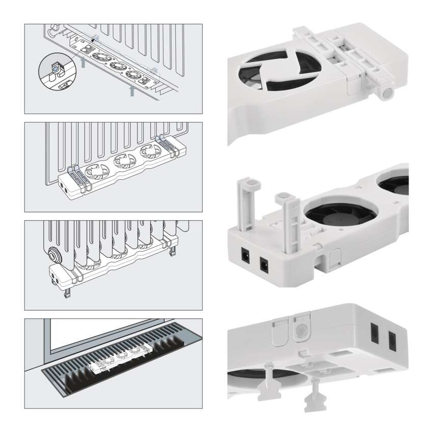 Ventilator pentru radiator duo, bily, Sistem de economisire a energiei , ventilatie eficienta - imagine 36