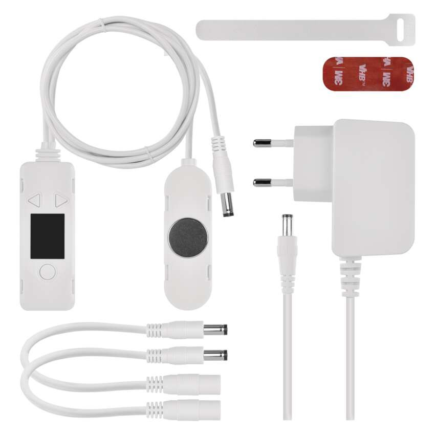 Ventilator de radiator TRIO, alb, Sistem de economisire a energiei , ventilatie eficienta - imagine 6