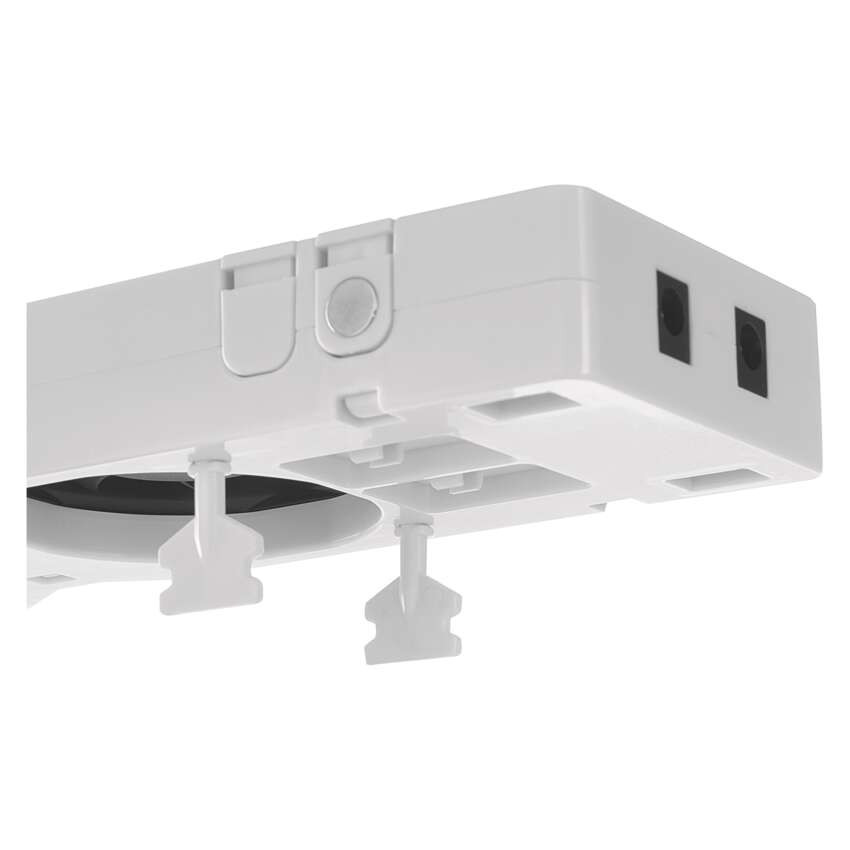 Ventilator de radiator TRIO, alb, Sistem de economisire a energiei , ventilatie eficienta - imagine 9