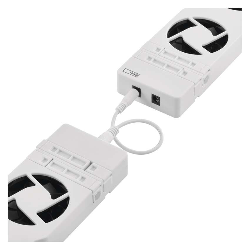 Ventilator de radiator TRIO, alb, Sistem de economisire a energiei , ventilatie eficienta - imagine 26