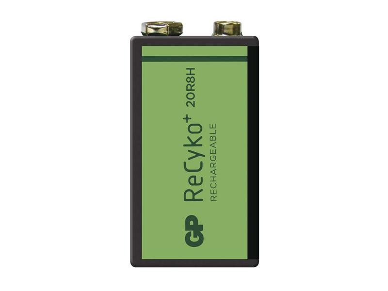 Baterie 6F22 reîncărcabilă 9V / 200mAh GP Recyko +