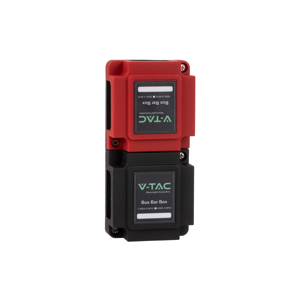 BusBar 400A V-TAC Rosu+Negru M10*4 pentru paralelizare acumulatori fotovoltaici SKU 23789 VT-AOA1533-400ABR - imagine 7