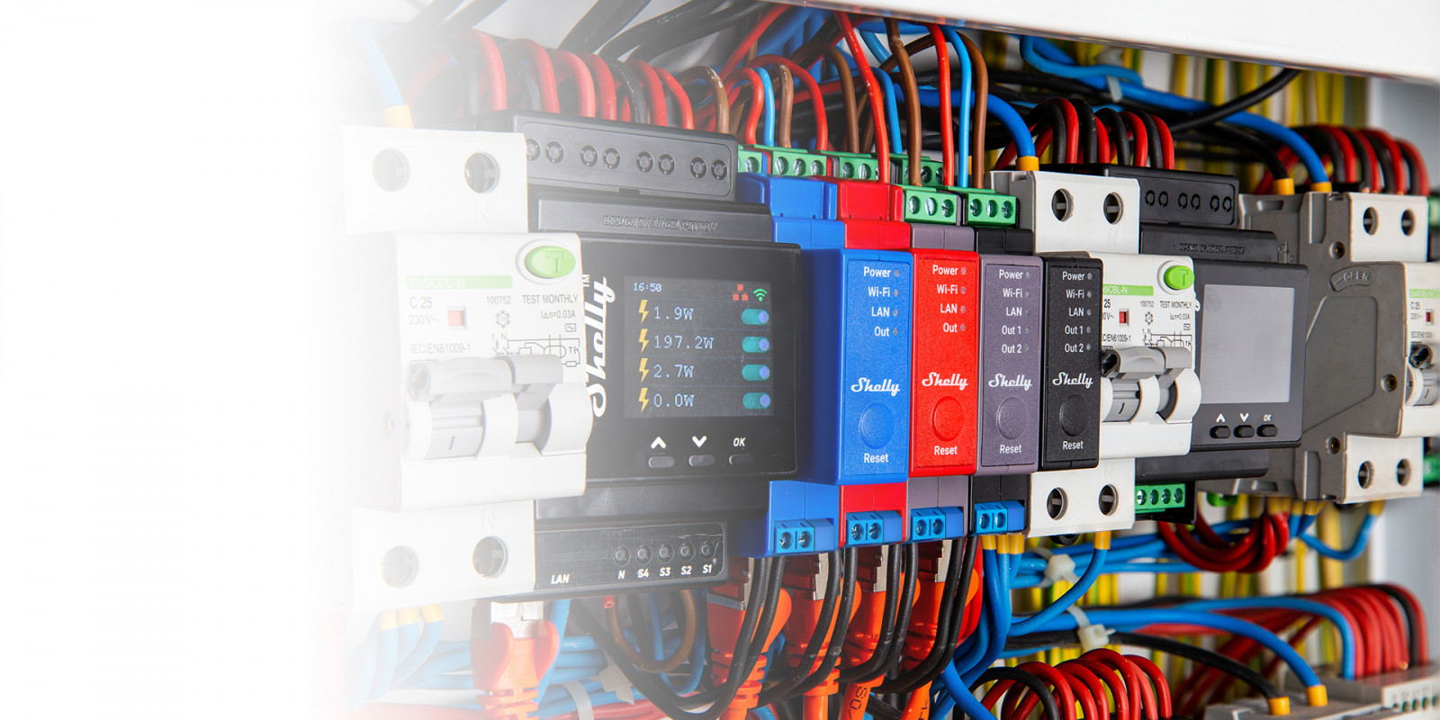 releu inteligent shelly pro 2 - 2canale, wifi, lan, sina din, control aplicatie, compatibil amazon alexa, google assistant si ho - imagine 4