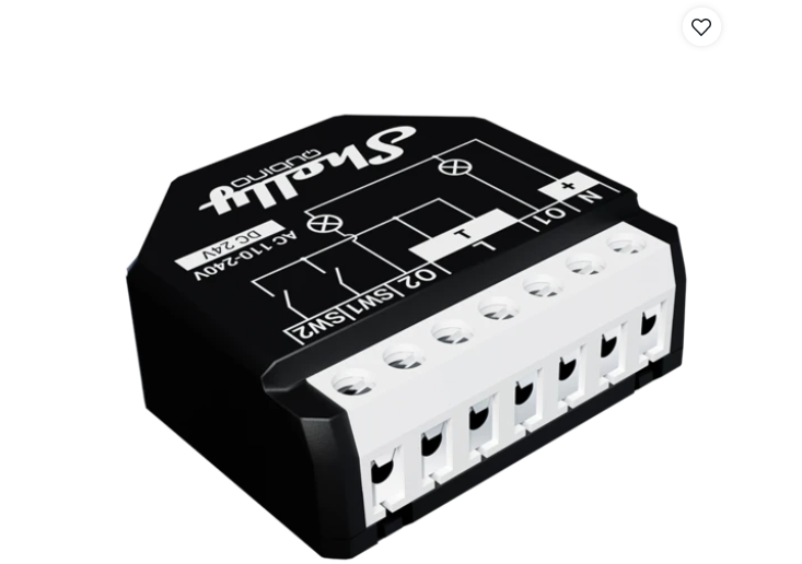 releu inteligent shelly qubino wave 2pm cu contor de putere, z-wave - imagine 3