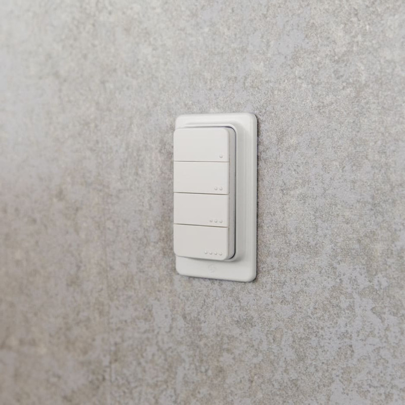 telecomanda bluetooth shelly blu rc button 4, cu suport magentic inclus - imagine 3