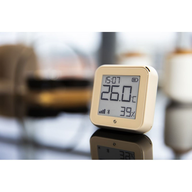 termostat shelly ht gen3 mocha, ecran e-ink, wifi, control aplicatie - imagine 4