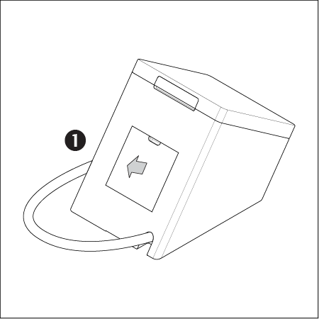 suport pentru shelly wall display, alb - imagine 4