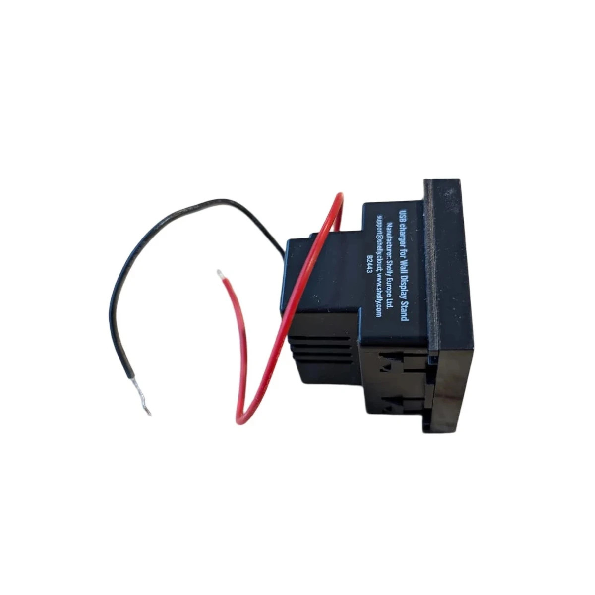 adaptor usb pentru suportul shelly wall display negru - imagine 3