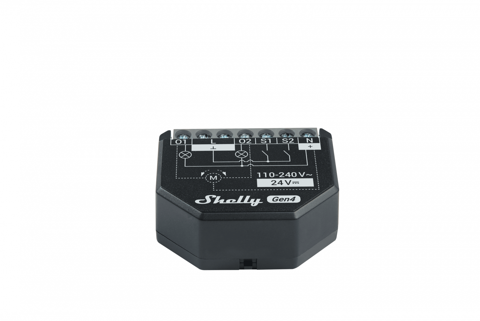 releu inteligent shelly 2pm gen4, 2 canale, 2x10a, monitorizare consum, multiprotocol (wifi, bluetooth, matter, zigbee) , integr - imagine 4