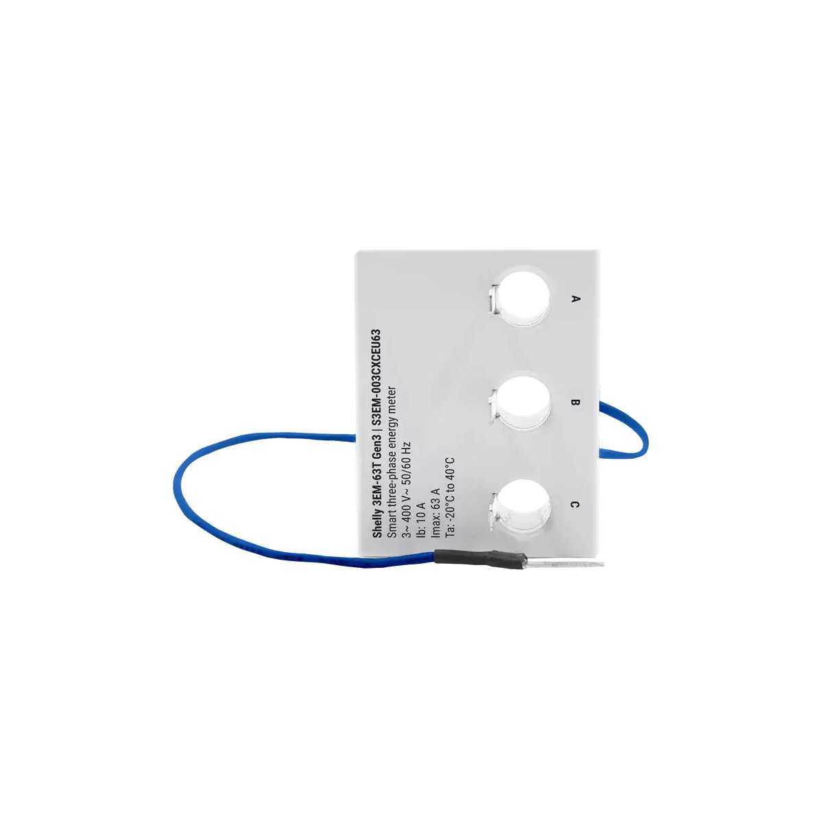 contor de energie inteligent shelly 3em-63t gen3 - imagine 4