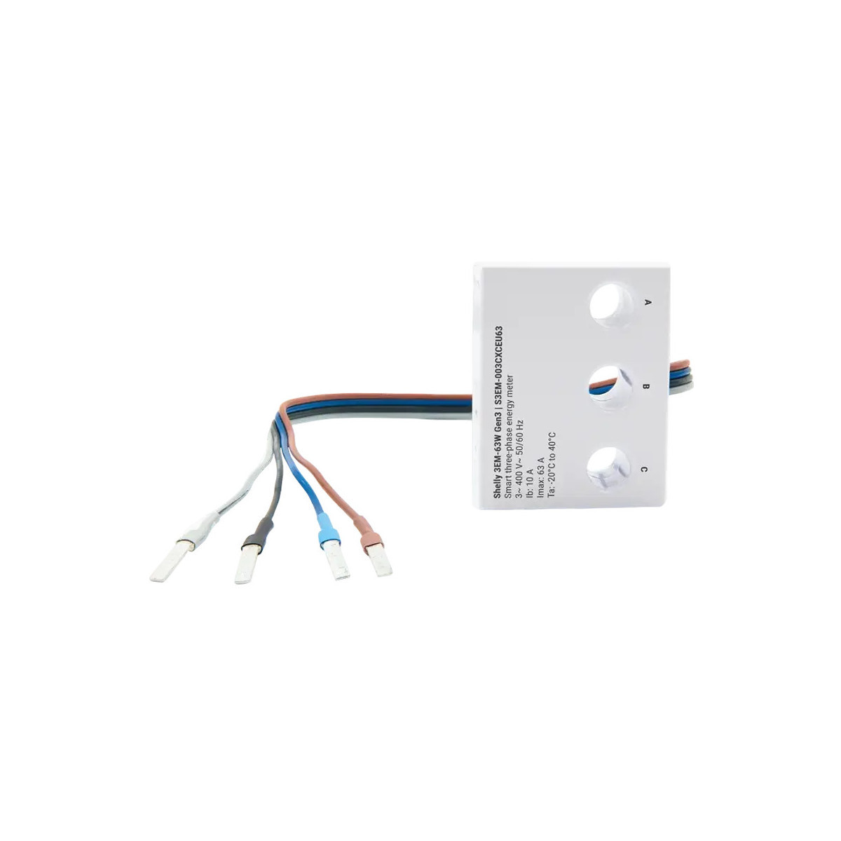 contor de energie inteligent shelly 3em-63w gen3 - imagine 2