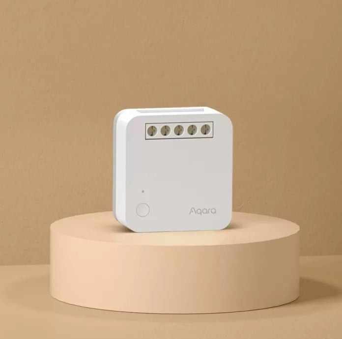 releu inteligent aqara single switch module t1, 1 canal, fara nul, 10a, zigbee - imagine 2