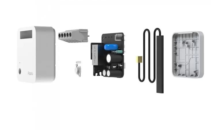 releu inteligent aqara single switch module t1, 1 canal, fara nul, 10a, zigbee - imagine 4