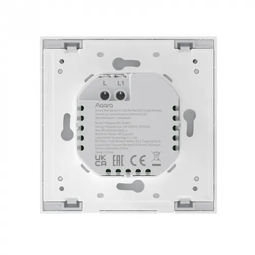 intrerupator inteligent aqara h1, nu necesita nul, un canal, zigbee - imagine 3