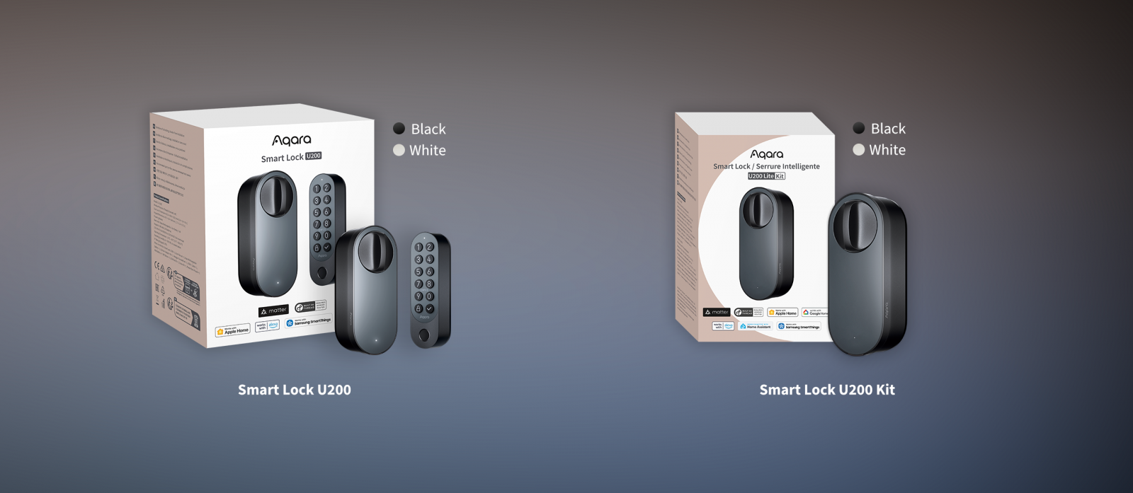 incuietoare yala inteligenta aqara u200 lite, neagra, apple homekit - imagine 3