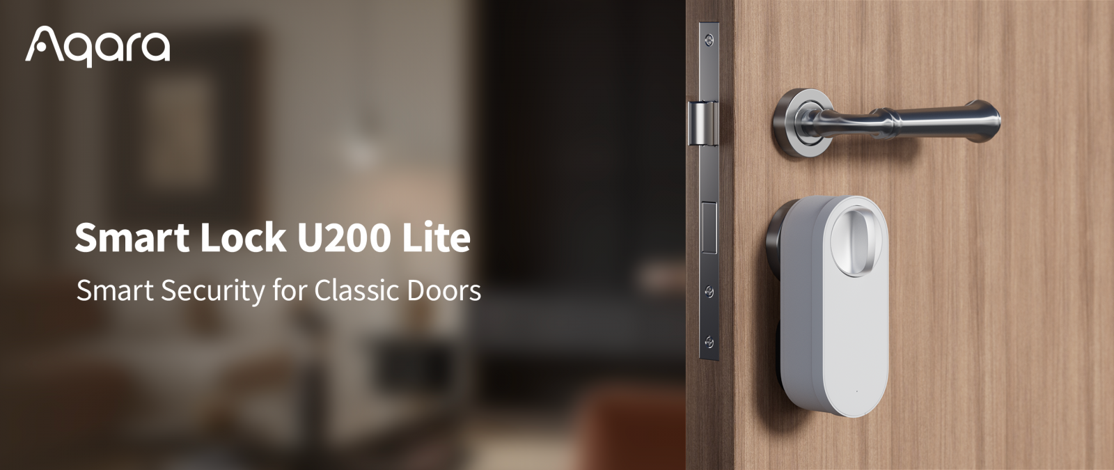 incuietoare yala inteligenta aqara u200 lite, neagra, apple homekit - imagine 4