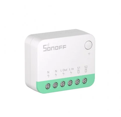 releu inteligent sonoff mini r4m wi-fi, compatibil cu matter - imagine 3